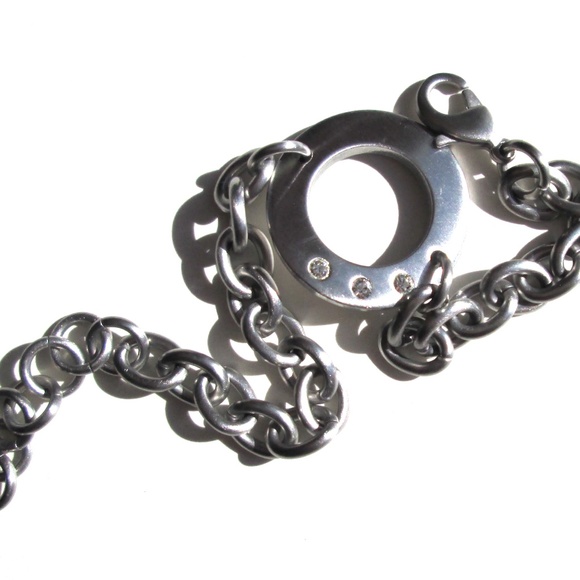 STEEL X Stainless Steel Toggle Chain Bracelet - Picture 3 of 13